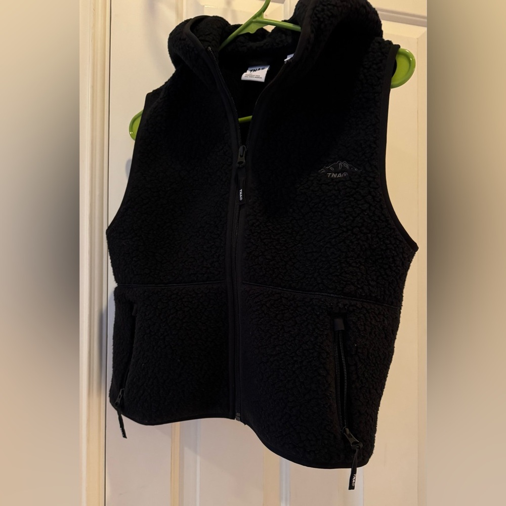 TNA Fleece Vest Black XS